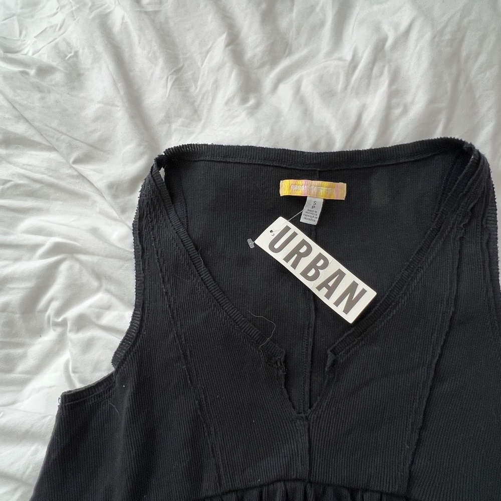 Urban outfitters tank top   Size small Condition:  NWT Color: black  Details : - Picture 2 of 2